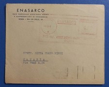 1946 AMR - ENASARCO - Roma - affrancatura meccanica rossa