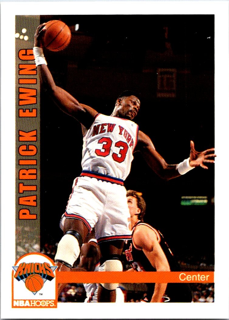 1992-93 Hoops #153 Patrick Ewing