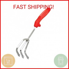 Stainless Steel ComfortGEL Cultivator, Red - Premium Quality