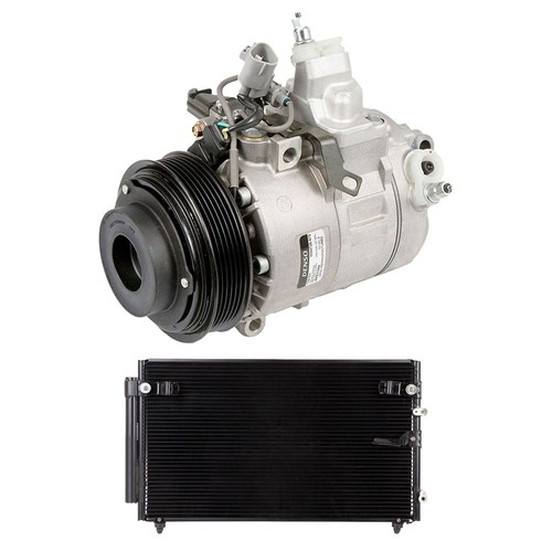 For Lexus SC430 2002-2010 OEM AC Compressor w/ A/C Condenser & Drier ...