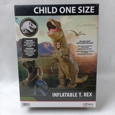 Rubie's Child Kid Unisex Jurassic World Inflatable T-Rex Costume - One Size NIOB