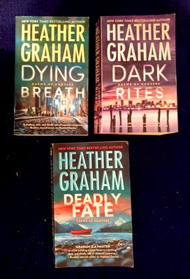 3 Krewe of Hunters novels-Heather Graham-Dark Rites/Deadly Fate/Dying Breath