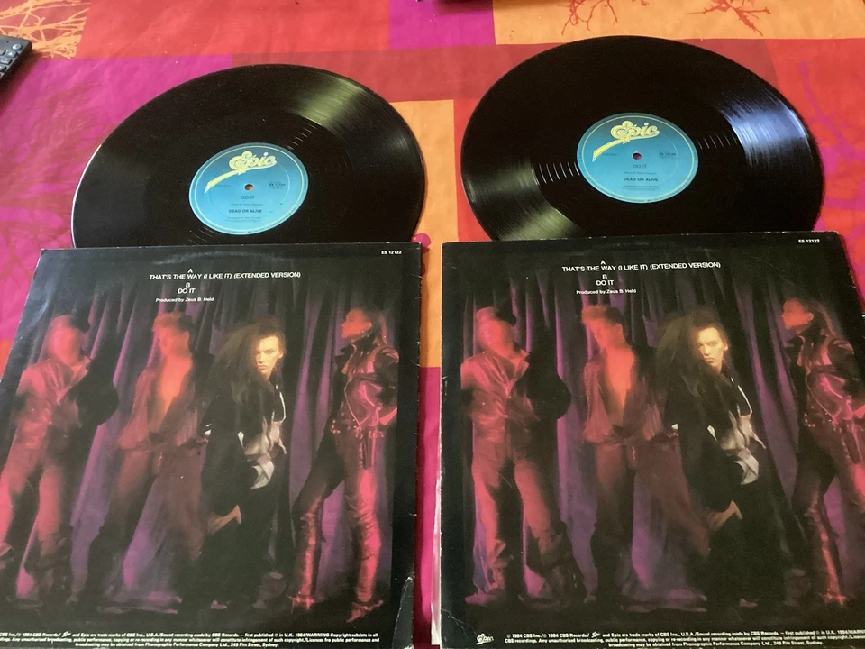 Dead Or Alive That’s The Way (I Like It) 12” Vinyl Picture Cover B/W Do It - Image 4 of 4