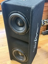 Skar Audio SDR-2X10D4 Dual 10" Subwoofer Enclosure 1200W RMS 1 Ohm Double Port
