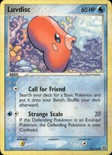 Luvdisc 53/106 Common Emerald Pokemon Heavily Played on eBay