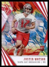 2018 Panini Phoenix Justin Watson Rookie Tampa Bay Buccaneers #167