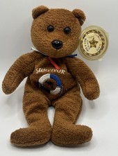 CELEBRITY BEARS 2000 Star 78 SURVIVOR "OUTLAST THE OUTBACK" Toy 9" NWT