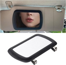 Car Sun Visor Vanity Mirror, Universal HD Makeup Mirror, Clip-On Sun-Shading Co