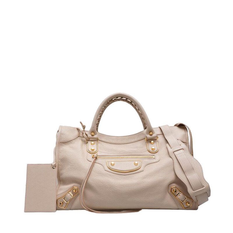 Balenciaga Ivory Metallic Edge City Bag 505984 120085865 | eBay
