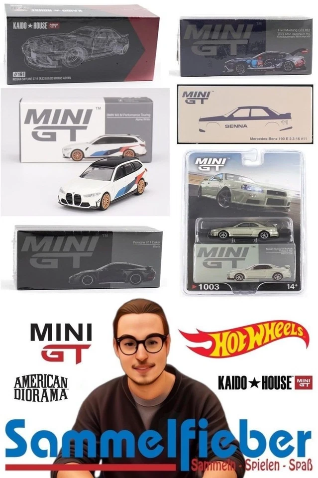 Mini GT, Kaido House & Hot Wheels - Diecast Verkaufsstream by sammel-fieber