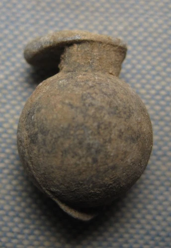 Dug Civil War .50 cal. Bullet with uncut sprue from Port Hudson