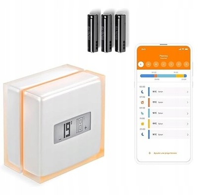 W7 Intelligentes und energiesparendes WLAN-Thermostat Netatmo NTH01-AMZ