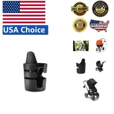 Universal Stroller Cup Holder - Portable Drink Holder Keeps Beverages Upright
