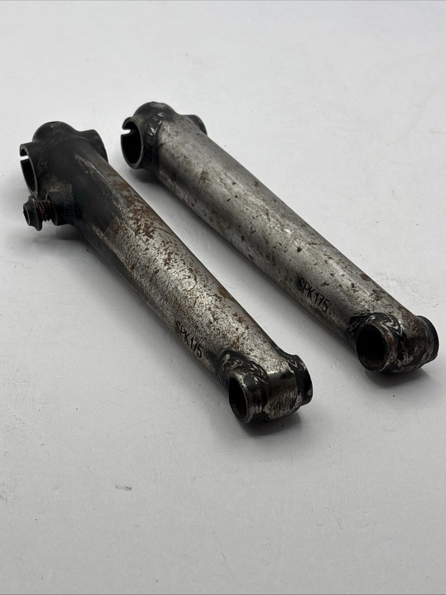 Vintage Haro 78 175 Bmx Chrome Crank Set 2 Piece Bmx Mid School | eBay