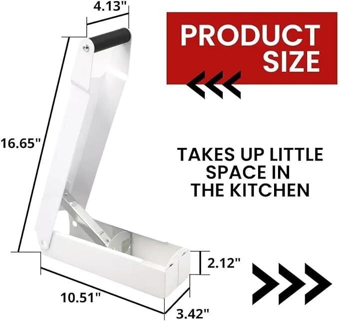 Aluminum Can Compactor 16OZ Metal Can Crusher Heavy-Duty Wall-Mounted ...