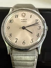Vintage Q Timex Quartz Men's Watch Running New Battery Assembled Taiwan 1980s