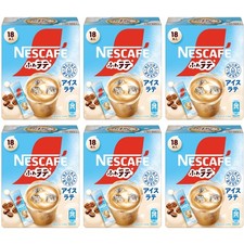 Nescafe Fluffy Latte Iced Cafe Latte Stick 18...