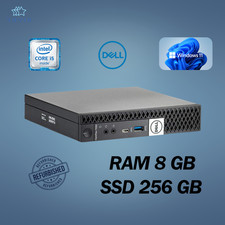PC DESKTOP DELL 7050 MINI INTEL I5 RAM 8GB SSD 256GB WIN 11 PRO RICONDIZIONATO