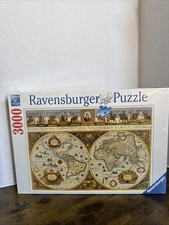 Vintage 1994 Ravensburger Puzzle 3000 No 170548 World Map Sealed Brand New