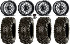 ITP Momentum 14" Wheels Milled 30" Rip Saw Tires Suzuki KingQuad