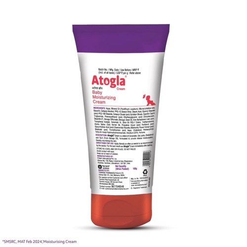 Crema para bebé Atogla 100 g - Recomendada por el médico para erupciones y piel suave y saludable - Imagen 2 de 4
