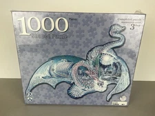 FX Schmid ICE DRAGON 1000 Piece Shaped Puzzle #78018 2004