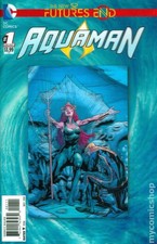 Aquaman Futures End 1A 3D NM 2014 Stock Image