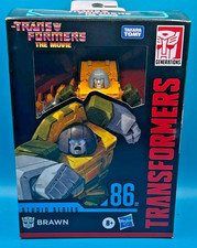 HASBRO TRANSFORMERS STUDIO SERIES TF1986 MOVIE 086-22 DELUXE BRAWN ACTION FIGURE