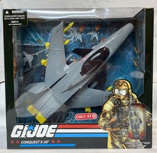 GI Joe 25th Anniversary CONQUEST X-30 with Lt Slip Stream NIB Target Exclusive