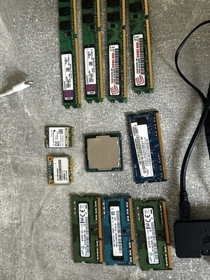 PC KONVOLUT:Intel Pentium G4560,2x WLAN Karten, DDR2 RAM 3x4GB 1x2GB , RGB CONT.