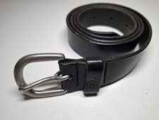 Levi's Black Genuine Leather Belt Size 85/34