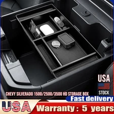 Center Console Organizer Tray Storage Fits For Chevy Silverado 1500 GMC Sierra