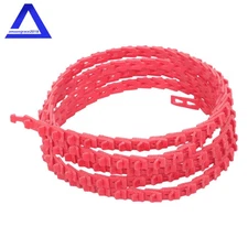 10FT Power Twist V-Belt 1/2" × 10 Feet A Type Adjustable Link V Belts for Lathes