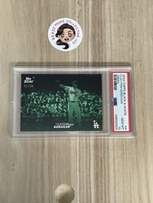 PSA 10 Clayton Kershaw 2024 Topps B&W Black and White Gem Mint GREEN /99