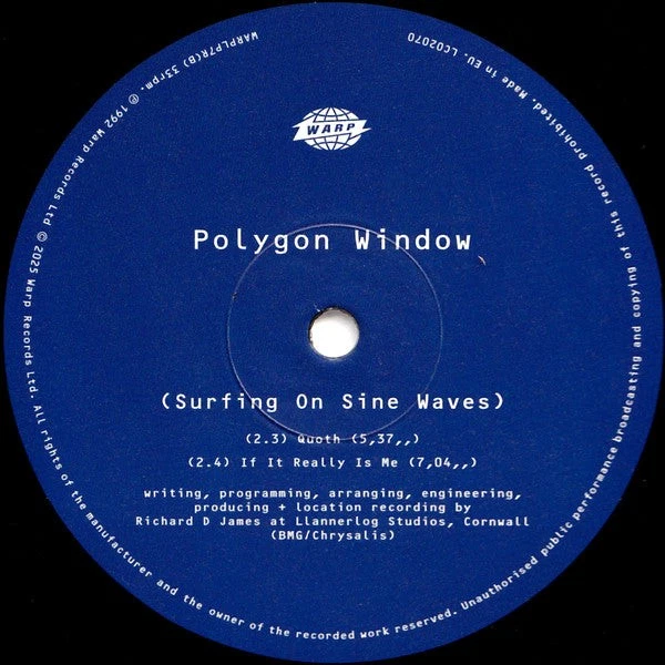 Polygon Window - Surfing On Sine Waves | New 3LP Expanded Edition - Image 2 of 4