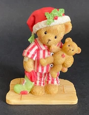 CHERISHED TEDDIES Russell 4023743 Christmas Holiday Season Bear 2011 NIB ENESCO