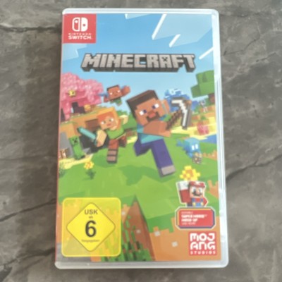 Nintendo Minecraft Nintendo Switch PAL USK 6 mit Hülle Multiplayer Online