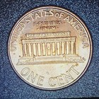 2000 Lincoln Memorial Small Cent RB Circulated Business Strike Copper 2.50g — photo 2