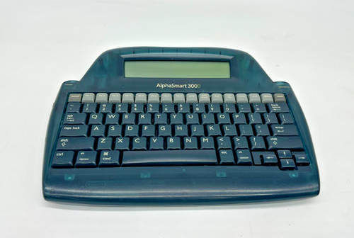 AlphaSmart 3000 Portable Word Processor Keyboard Tested Works No Cables/FAIR