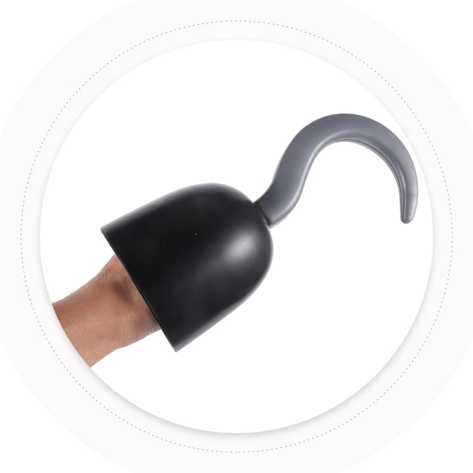 Halloween Pirate Hook Plastic Accessory for Pirate Costume and Cosplay - Image 2 of 4