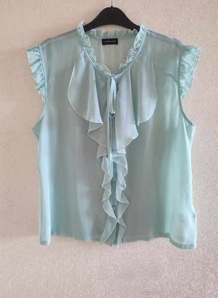 Women Florence&Fred Shirt Turquoise Polyester 42 /