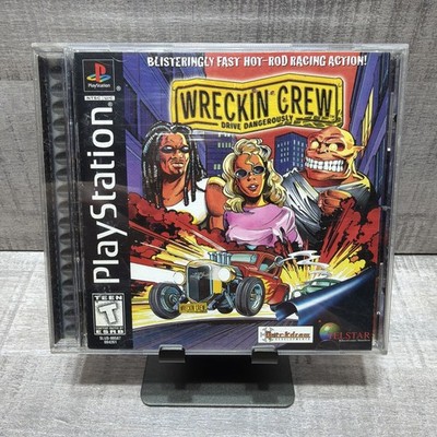 Wreckin' Crew (Sony PlayStation 1, 1998) Complete CIB W/ Reg Card Free Shipping