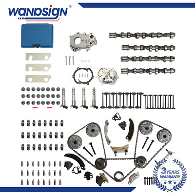 #ad Engine Rebulid Kit Camshaft Pump Timing Rocker For Chevy Cadillac GMC 3.0 3.6L $655.87