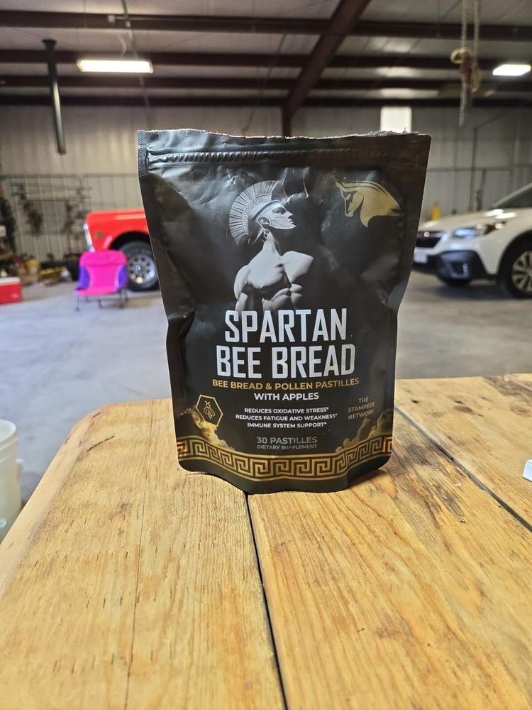 Spartan Bee Bread Chewables Natural Multivitamin | High Absorption Organic Be...