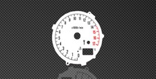 Tachymètre Convient pour Honda CBR600F PC35 01- CBR600 Calibre Cadran Blanc