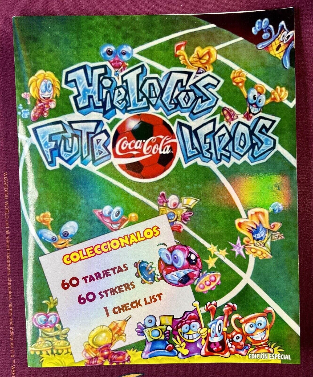 01 Original Gogo´s Crazy Bones 90´s Coca-Cola Geloucos Hielocos #41 Hielado