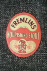 MINT FREMLINS NOURISING STOUT BEER BOTTLE LABEL