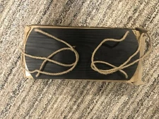 Black Hanging Shelves Pack Of 2 NEW