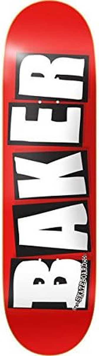 Baker Skateboard Complete Logo Red/White 8.0
