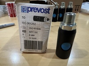 2 PackTruflate Air Hose Coupler USI061251 1/4" NPT Automotive Style Prevos1 Tools Hardware Other